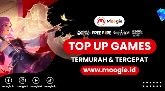 Moogie Indonesia Top Up Diamond Games Terbaik dan Tercepat