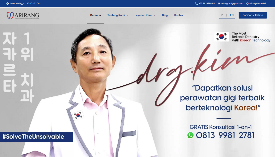 Percayakan Kesehatan Gigi Anda kepada Arirang Dental Clinic