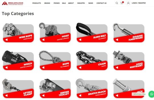 Mengenal Mega Jaya, Distributor Lifting Equipment Terlengkap di Indonesia