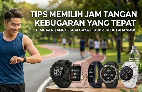 Tips Memilih Jam Tangan Kebugaran yang Tepat Buat Kamu